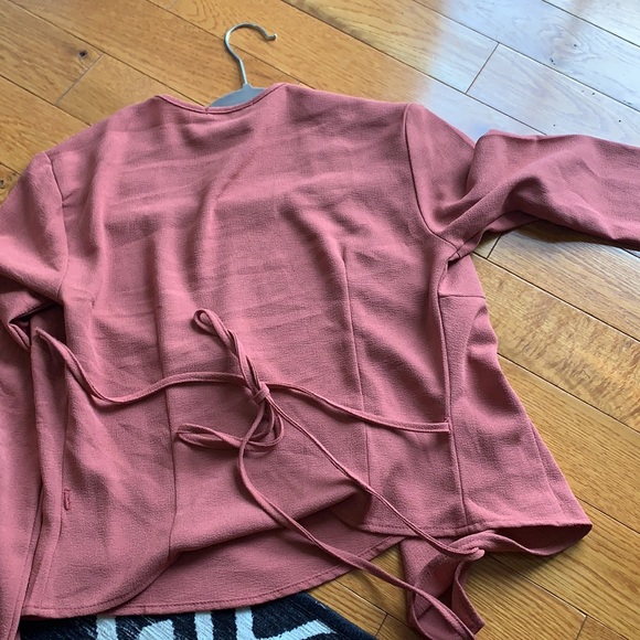 American Apparel Wrap Top - Picture 5 of 5